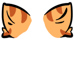 Orange Ears Avatar Frame